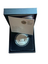 2009 £5 Five Pound Silver Proof Henry VIII #A46