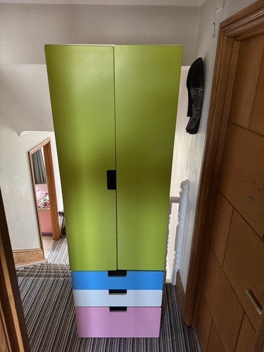 Ikea stuva children wardrobe - children's,