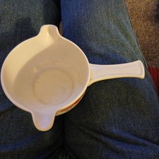 ROYAL DOULTON FIELDFLOWER GRAVY BOAT , right and left hand spouts , vgc .