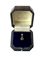 Emerald and Diamond Pendant