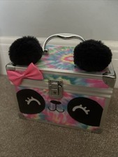 Rainbow Panda Box With Lid, Handle, Storage Box