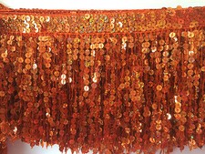 Sequin Tassel Trim 15cm 6"