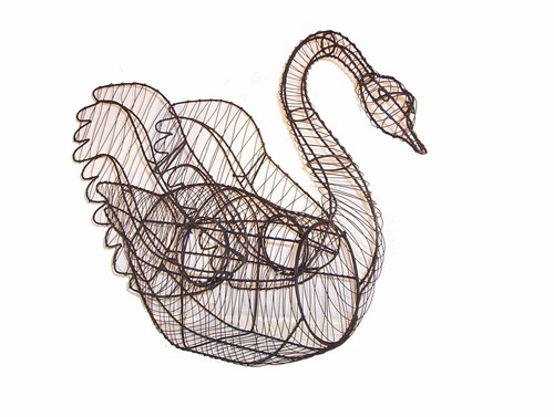 Topiary swan - topiary,