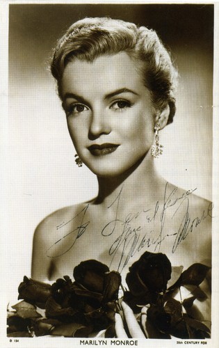 Marilyn monroe signed all - signed, 'all
