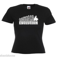 Quad Bike Ladies Lady Fit T Shirt 13 Colours Size 6 - 16 