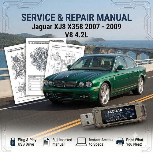 Jaguar xj8 x358 - v8, 4.2l