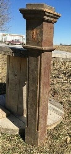 Newel post porch column wood - newel,