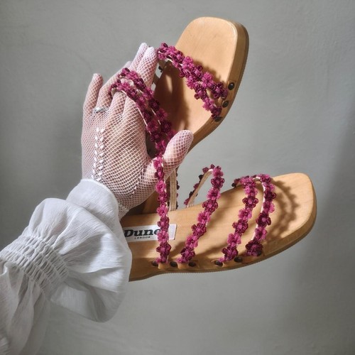 Pink oriental flower strappy - pink,