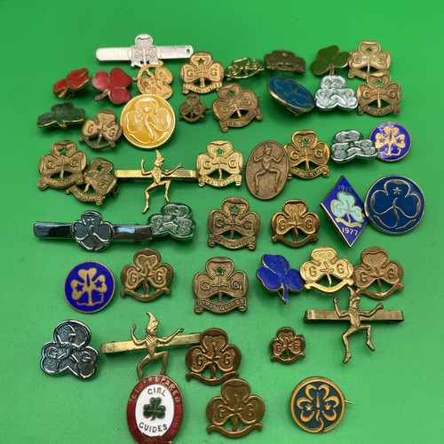 Collection girl guides pin - collection,