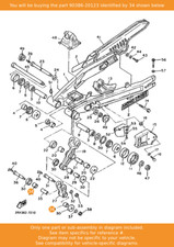 YAMAHA Bush, 90386-20123 OEM