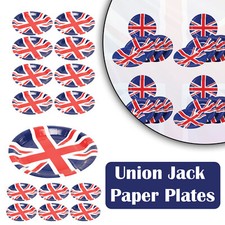 9" UNION JACK Party TABLEWARE