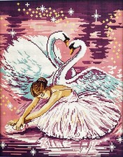 Ballerina dance the swan - ballerina,