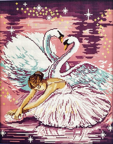 Ballerina dance the swan - ballerina, of