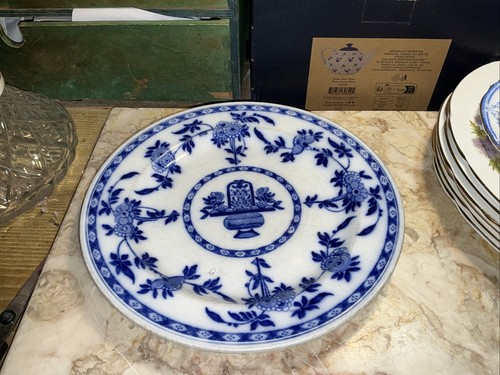 Victorian mintons delft flow - mintons,