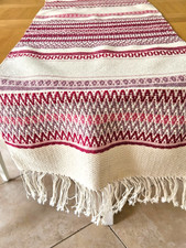 Swedish handwoven wool table