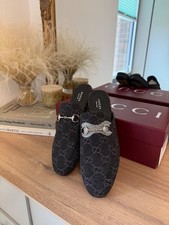 Gucci Princetown GG Denim