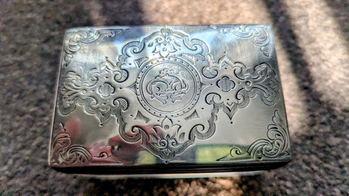Victorian silver trinket - victorian,