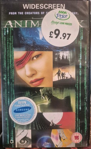 The animatrix widescreen vhs - the,