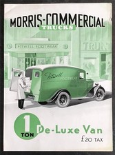 MORRIS COMMERCIAL 1 Ton DELUXE