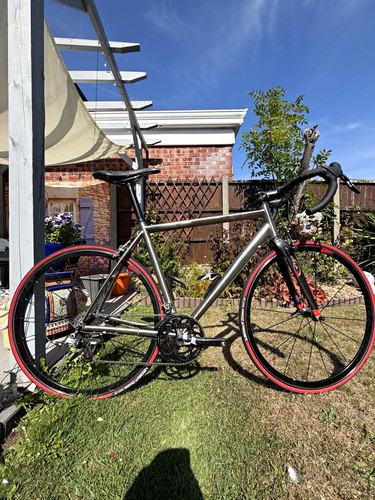 Saracen titanium road - titanium, bike