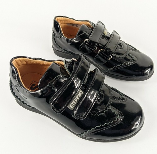 Step2wo black leather riptape - black,