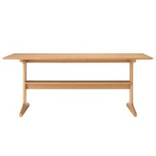 Muji table 4 oak wood that can