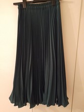 Ladies Green Pleated Dancing