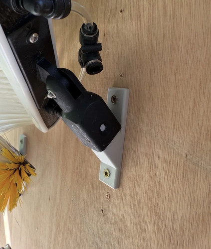 Brush holder van mount - mount, for