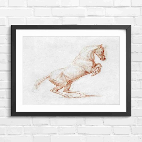 Rearing horse classical - classical, art