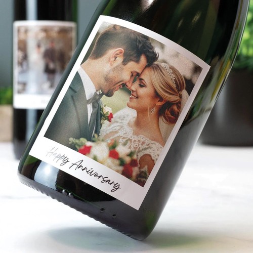 Custom photo wine label - photo,
