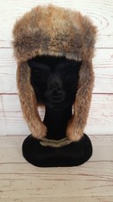 Hoggs of Fife Caledonia Winter Green Tweed Trapper Hat Faux Fur Lined County