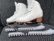 GRAF white Dance Ice Skates