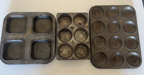 Vintage cake muffin - 3, x
