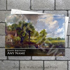 John Constable birthday card /