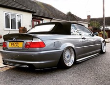 BMW E46 3 Series  Side Skirt And Rear Splitters Spoiler M-sport