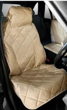 1x Luxury GOLD TAN BEIGE Quilt Cushion Seat Covers Protectors Heavy Duty M22-A