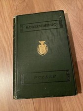 Hullah John THE HISTORY OF MODERN MUSIC. A COURSE OF LECTURES 1875 Hardback Rare