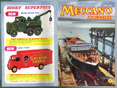 Meccano vintage magazine - meccano,