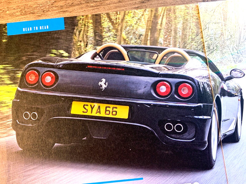 Ferrari 360 spider mercedes - 360, vs