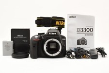 Nikon D D3300 24.2MP Digital SLR Camera - Black w/Remote Code [Exc #2425231