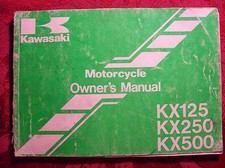 Kawasaki Factory Owner's