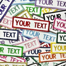 Personalised Embroidered Text