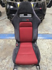 HONDA CIVIC TYPE R FN2 MK8 PASSENGERS FRONT SEAT BUCKET RACING ALL LEVERS WORK