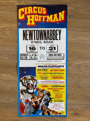 Vintage 1989 circus hoffman - vintage,