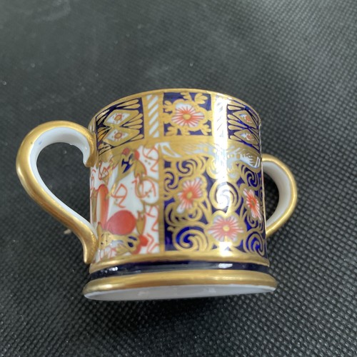 Royal crown derby miniature - crown,