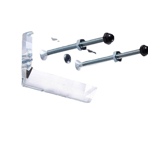 Wall mount acrylic - stand, for