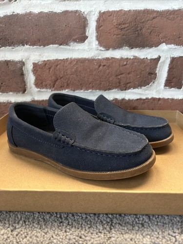 Next boys blue - suede, loafers