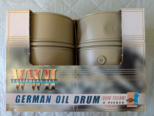 Dragon wwii german oil drum - wwii,