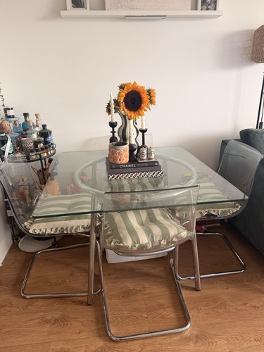 Ikea glass table - and, 4