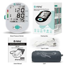 Blood Pressure Monitor LCD Display Voice Upper Arm Cuff BP Machine NEW